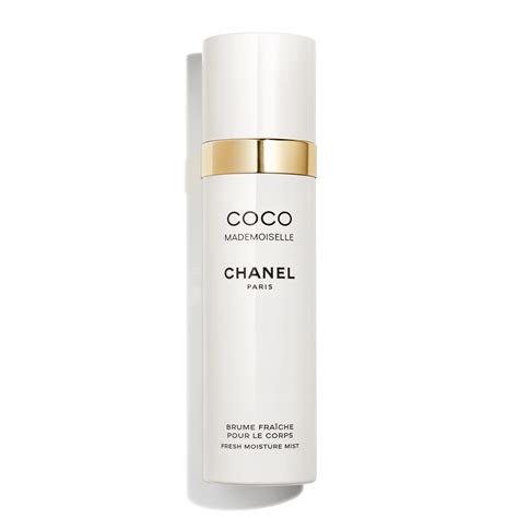 coco chanel fresh moisture mist|Coco Chanel mademoiselle body spray.